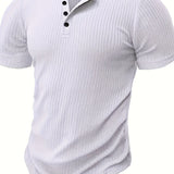 Wincenty | Elegancki T-shirt ze wzorem