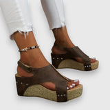 Mia – Vintage platformowe sandały