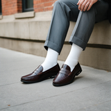 Piotr | Eleganckie skórzane loafersy