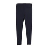 Leon | Granatowe spodnie garniturowe slim fit