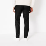 Juliusz | Czarne spodnie garniturowe slim fit