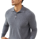 Zygmunt | Kaszmirowy sweter polo