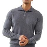 Zygmunt | Kaszmirowy sweter polo