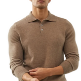 Zygmunt | Kaszmirowy sweter polo