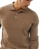 Zygmunt | Kaszmirowy sweter polo