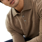 Zygmunt | Kaszmirowy sweter polo
