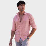 Leonardo - Koszula Lniania Casual