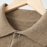 Zygmunt | Kaszmirowy sweter polo