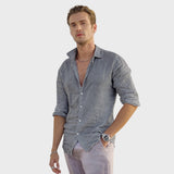 Leonardo - Koszula Lniania Casual