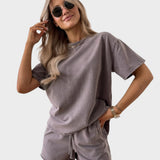 Casual Zestaw z T-shirtem i Spodniami Jogger