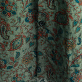 Wincenty | Zielona koszula retro paisley w stylu lat 70.