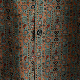 Ernest | Brązowa koszula paisley w stylu lat 70.