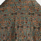 Ernest | Brązowa koszula paisley w stylu lat 70.