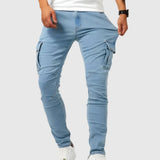 Marino – Spodnie cargo z elastanem
