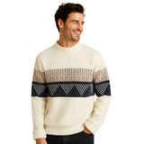 Faelan – Minimalistyczny Ciepły Sweter z Dzianiny