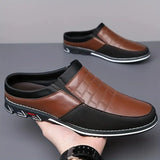 Witold | Skórzane buty typu mule