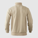 Libuše – Premium sweter z ćwierć zamkiem