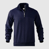 Libuše – Premium sweter z ćwierć zamkiem