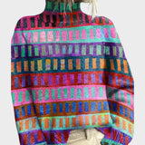 Isabel - Artystyczny sweter z dzianiny