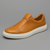 Gracjan | Eleganckie skórzane buty wsuwane