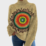 Teresa - Artystyczny sweter pleciony