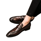 Damazy | Eleganckie skórzane mokasyny