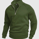Libuše - Premium sweter z polo zamkiem