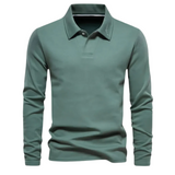 Gabriel | Sweter z kołnierzykiem polo