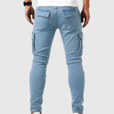 Marino – Spodnie cargo z elastanem