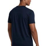 Wacław | Morski T-shirt slim fit
