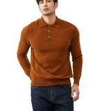 Zygmunt | Kaszmirowy sweter polo