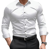 Eugeniusz | Elegancka koszula slim fit