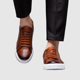 Libuše - Męskie skórzane buty