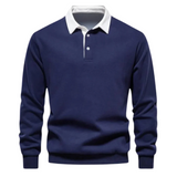 Feliks | Swobodny sweter polo