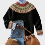 Eleanor - Dziedzictwo Nordic Sweter Pleciony