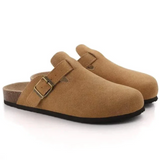 Gustaw | Zamszowe chodaki w stylu oxford