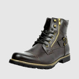 Libuše - Skórzane buty z sznurowaniem