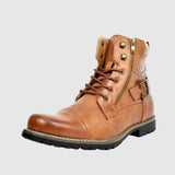 Libuše - Skórzane buty z sznurowaniem