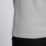 Tymon | Srebrnoszary T-shirt slim fit