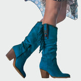 Edyta – botki damskie w stylu boho-western