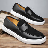 Bazyli | Eleganckie skórzane buty męskie
