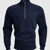 Libuše - Premium sweter z polo zamkiem