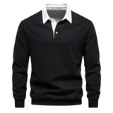 Feliks | Swobodny sweter polo