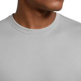 Tymon | Srebrnoszary T-shirt slim fit