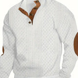 Bronisław | Elegancki sweter z guzikami