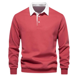 Feliks | Swobodny sweter polo