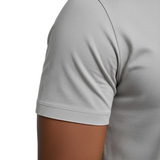 Tymon | Srebrnoszary T-shirt slim fit