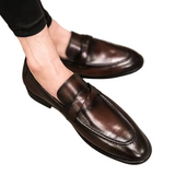 Damazy | Eleganckie skórzane mokasyny
