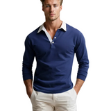 Feliks | Swobodny sweter polo