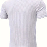Wincenty | Elegancki T-shirt ze wzorem
